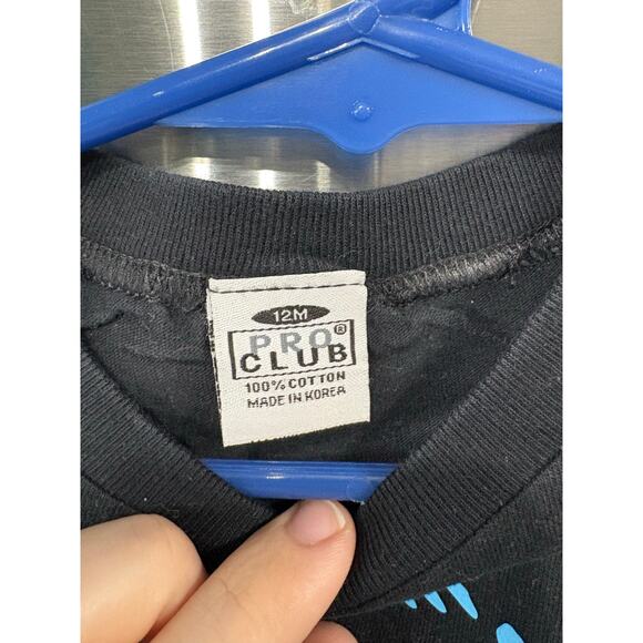 5/$15 "Mama's Little Sidekick" Black SS - Pro Club - 12mo - Picture 3 of 3